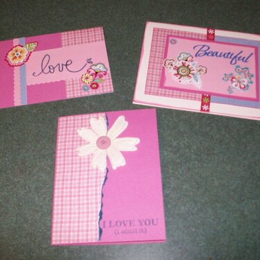 Valentine/Love Themed cards