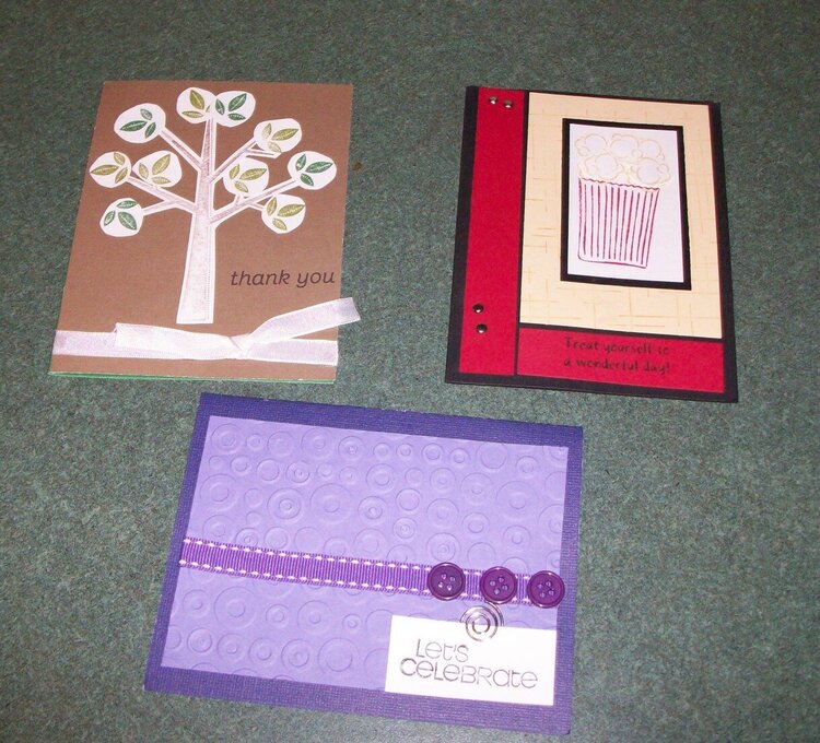 Cards Received from Jamie