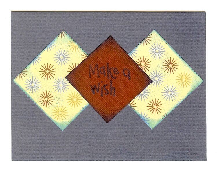 Make a Wish Birthday Card