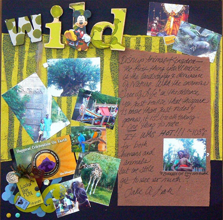 Animal Kingdom collage-Challenge # 11