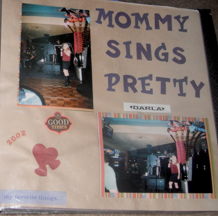 Mommy Sings Pretty