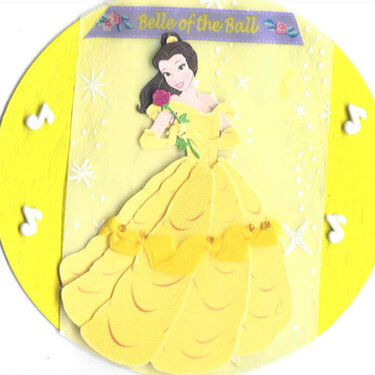 Altered Disney Belle CD #3