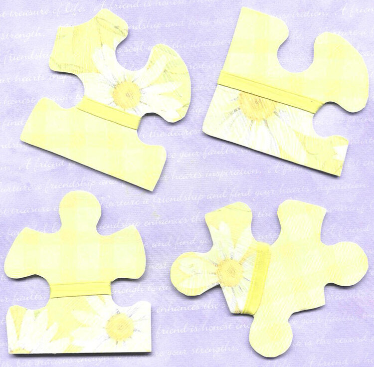 Puzzle Piece Swap: Yellow