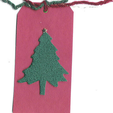 Simple Christmas tag