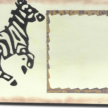Journaling Box: Zoo/Zebra