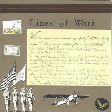 CK Family Heritage Kit: Lines of Work