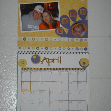 Mom&#039;s 2007 Calendar: April