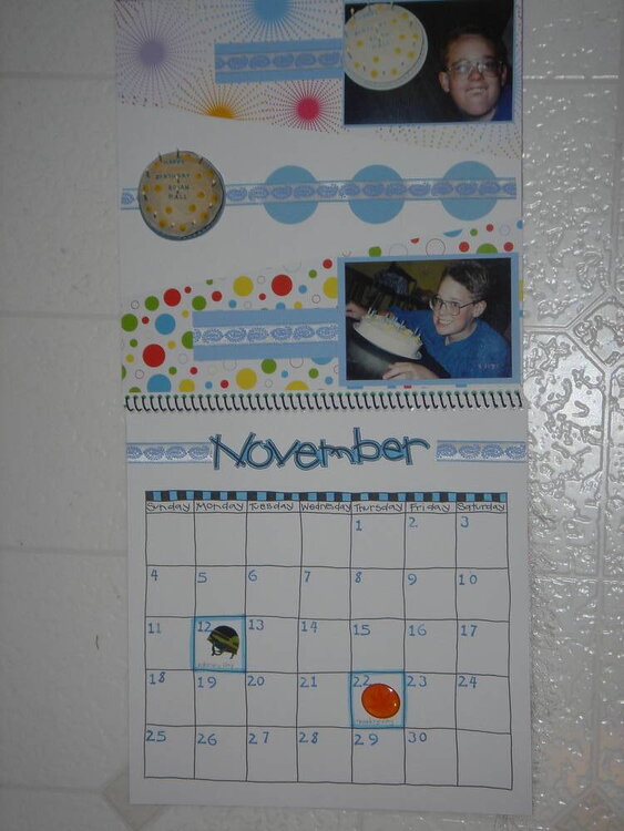 Mom&#039;s 2007 Calendar: November