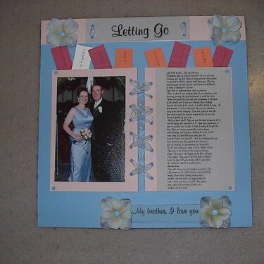 #25 - My favorite scrapbook page created by me (8 pts)