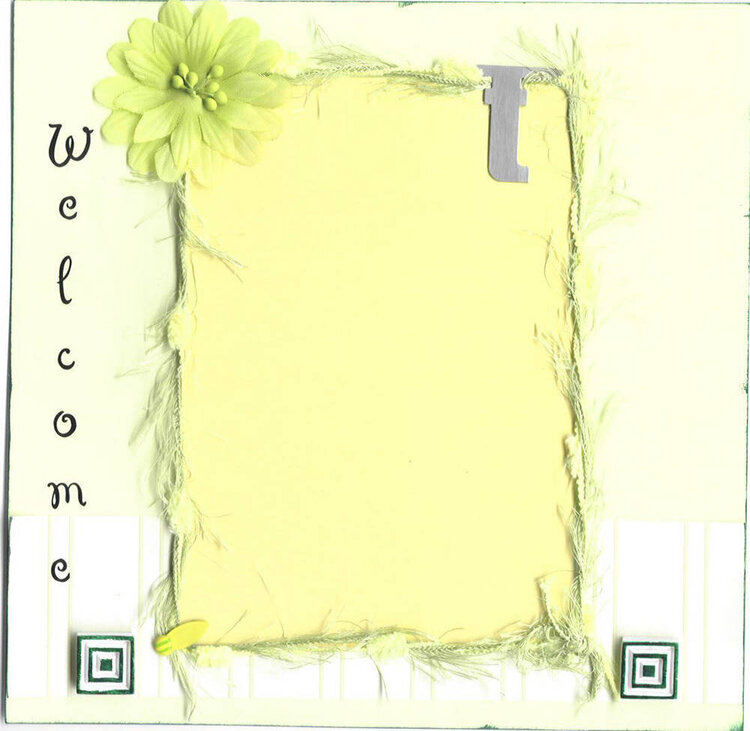 8x8 Gift Baby Book: Welcome