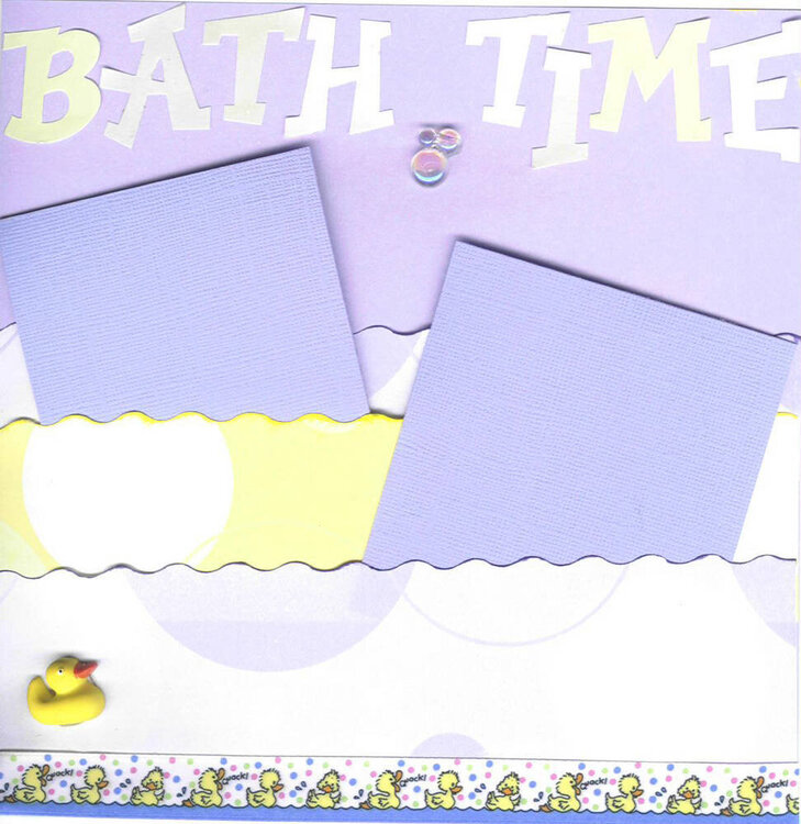 8x8 Gift Baby Book: Bath Time