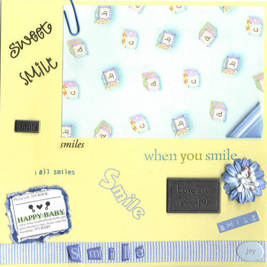 8x8 Baby Gift Book: Smile