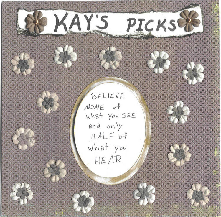Circle Journal: Kay&#039;s Picks, page I