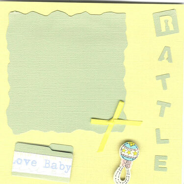 ABC Baby Book: R is for Rattle