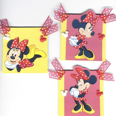 Mini Accordion Book: Minnie Mouse