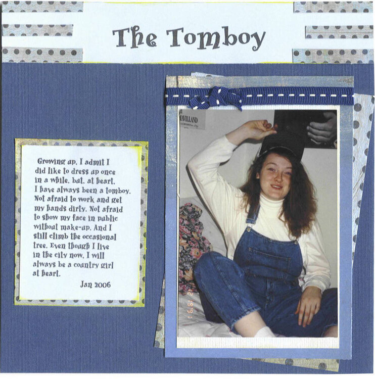 Book of Me: The Tomboy