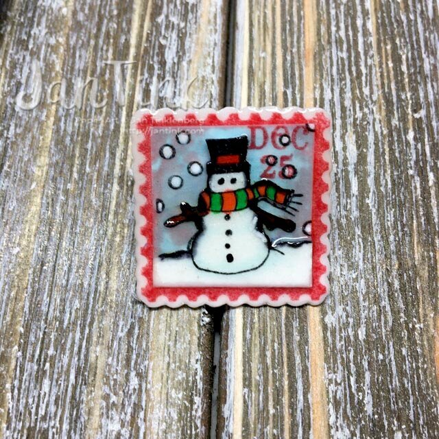 Merry Mail Christmas Lapel Pins