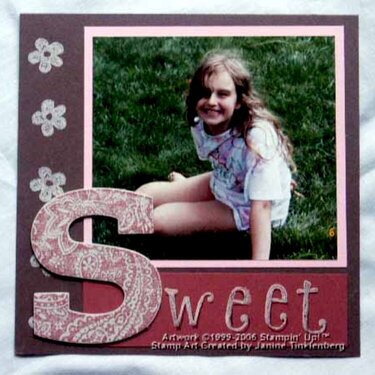 Sweet - 6 x 6