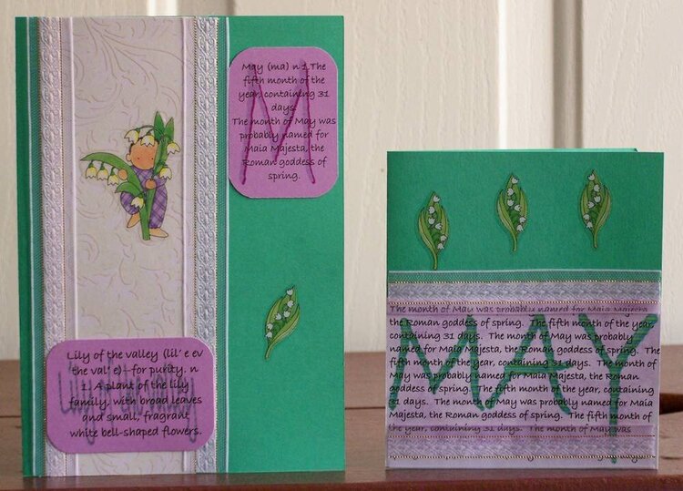 May B-Day Cards