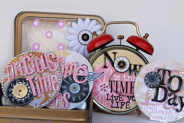 Heidi Swapp Inspirational Clock