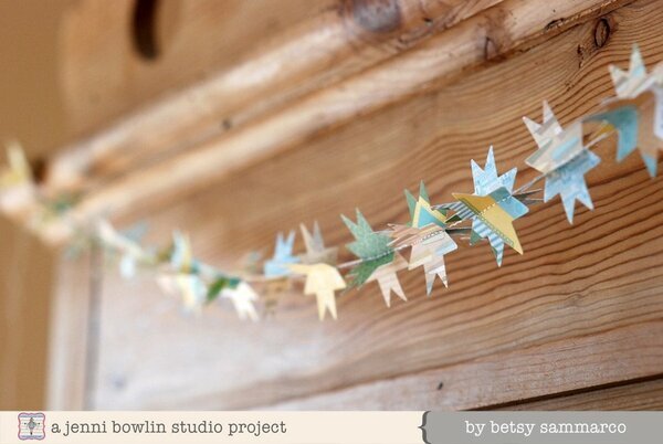 Quilt Star Garland