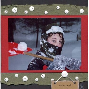 armed and dangerous * for renee&#039;s snow challenge*