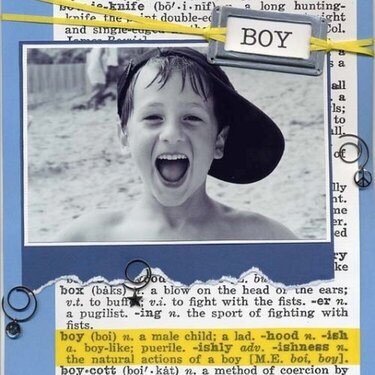 boy *MM All Boy Scrapbooking Pages*