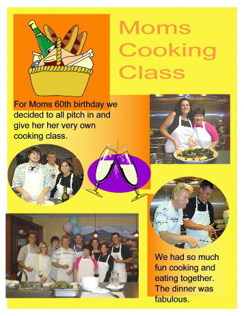 Moms Cooking Class