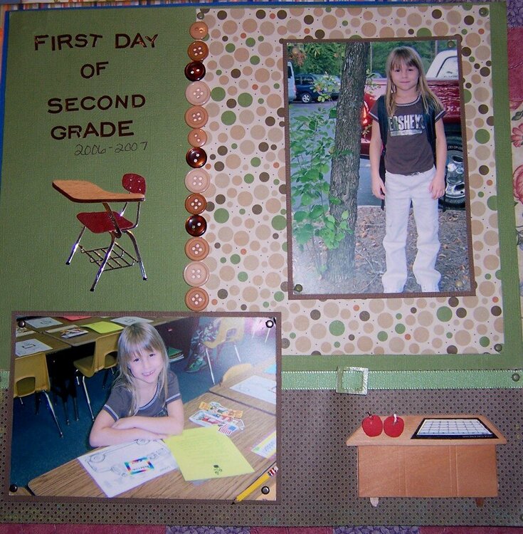 First day of Second grade