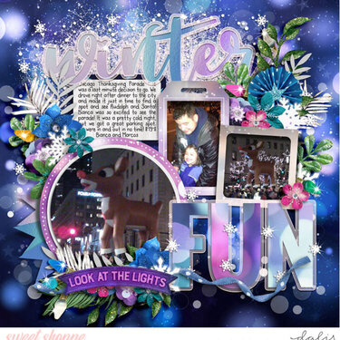 Winter Fun - Look AT the Lights