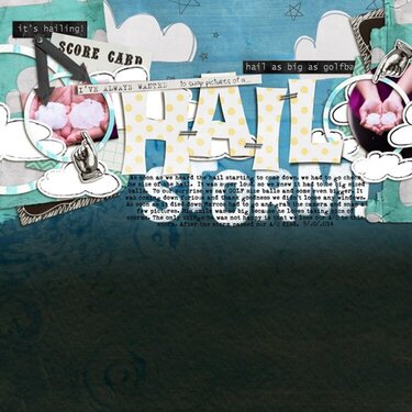 Hail storm
