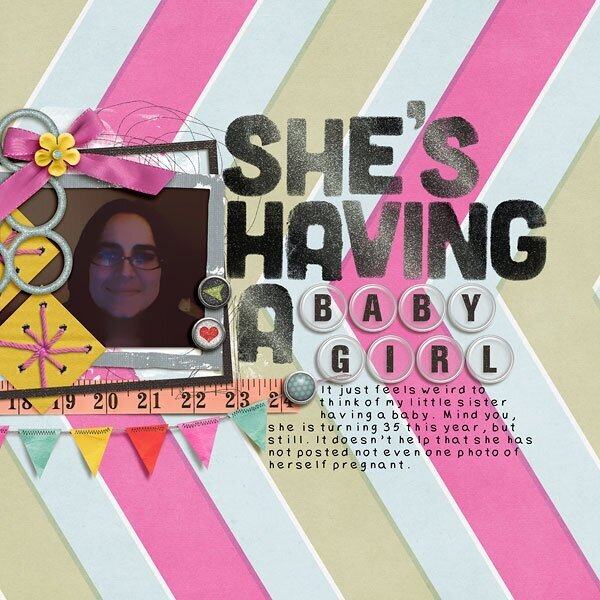 She&#039;s having a baby girl