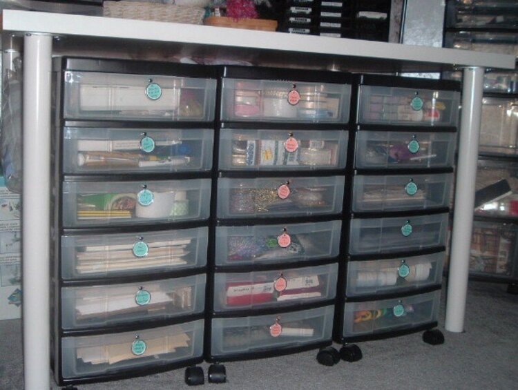 My storage drawers