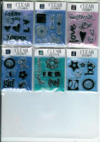 clear stamp storgae