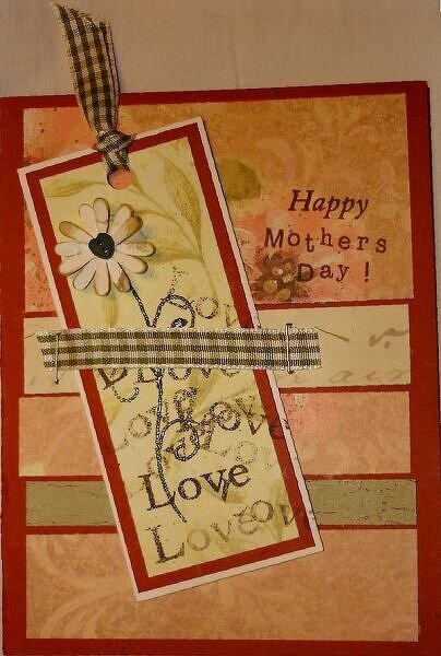 Mother&#039;s Day Bookmark Card