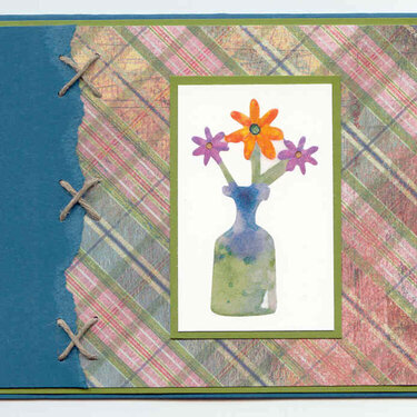 *Distressed* Spring Card (3 of 4)