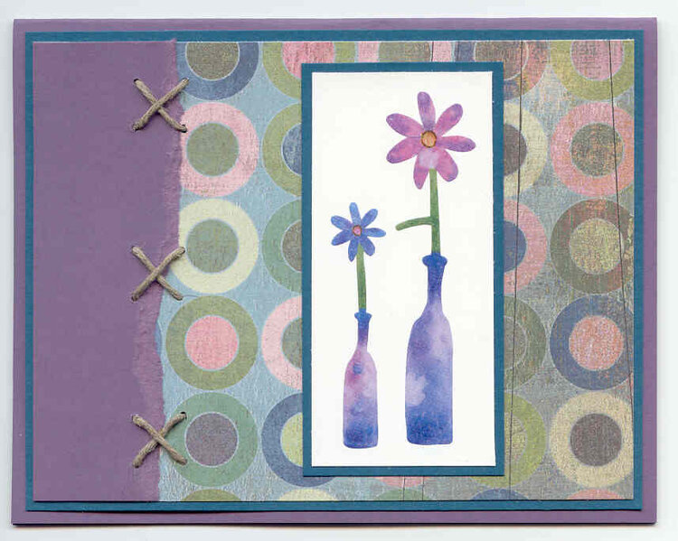 *Distressed* Spring Card (1 of 4)