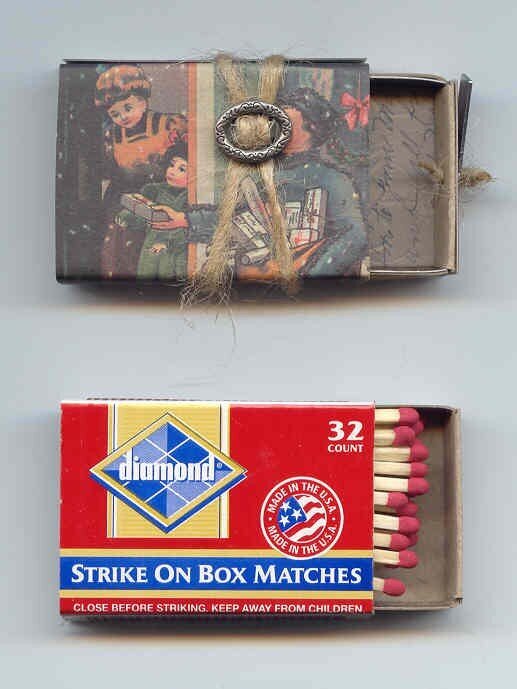 Altered Matchboxes: Before &amp; After