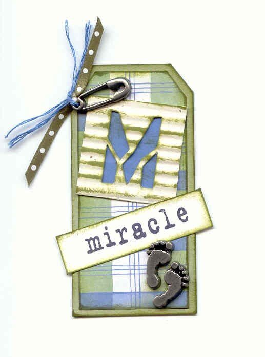 Stencil Tag:  M = Miracle