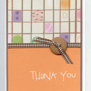 ~Thank You Card~ (Orange)