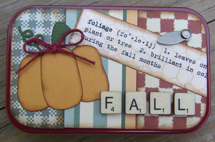 ~ Altered Tins: Fall (Version 1) ~