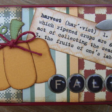 ~ Altered Tins: Fall (Version 2) ~