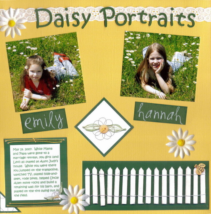 Daisy Portraits (page1)