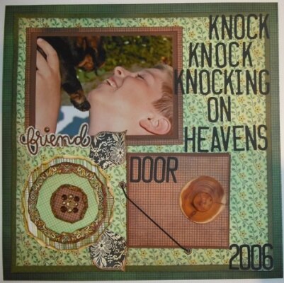 Knicking on heavens door