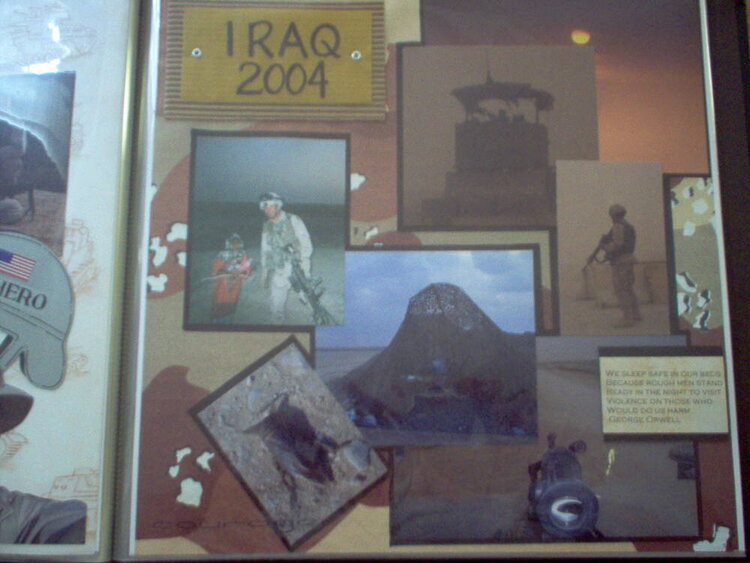 Army scrapbook