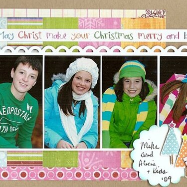 Christmas card (with photos)