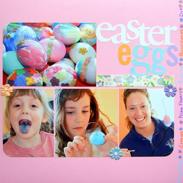Easter Eggs-June Multi photo challenge