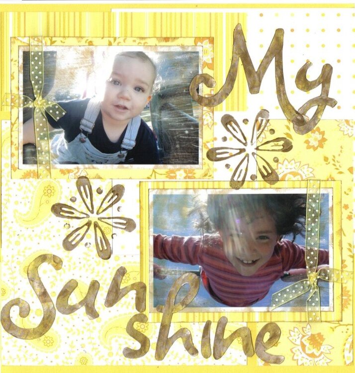 My Sunshine- May Yellow Challenge