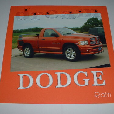 Dream--Dodge Ram