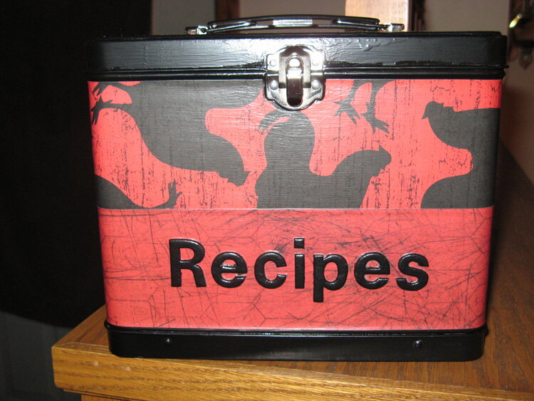 Altered Lunch Box *